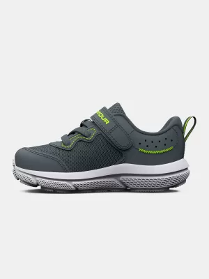 Pantofi băieți UNDER ARMOUR BINF ASSERT 10 AC 3026184-102 GRI