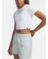Tricou pentru femei UNDER ARMOUR RIVAL RIB BABY TEE 6000264-100 ALB