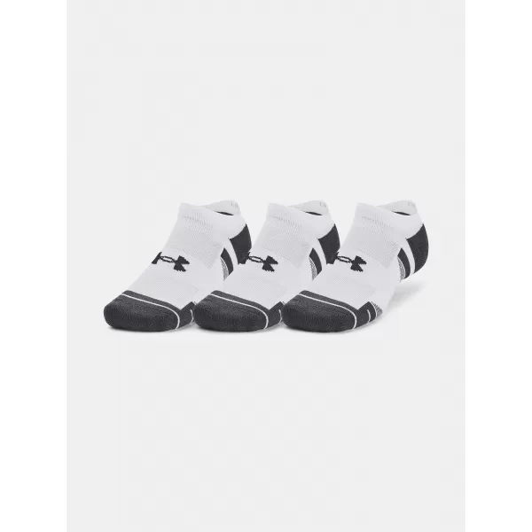  Șosete UNDER ARMOUR PERFORMANCE TECH NS (3 PÁRY) 1379503-100 ALB 