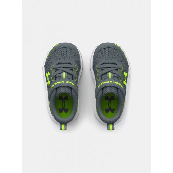  Pantofi băieți UNDER ARMOUR BINF ASSERT 10 AC 3026184-102 GRI 