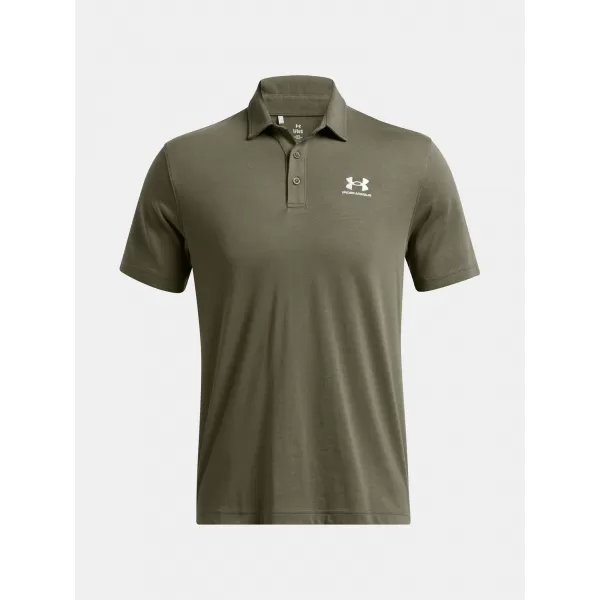  Tricou pentru bărbați UNDER ARMOUR ICON POLO 1386608-390 VERDE 