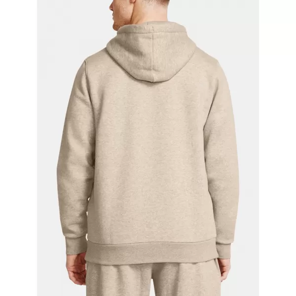  Hanorac pentru bărbați UNDER ARMOUR ESSENTIAL FLEECE HOODIE 1373880-203 MARO 