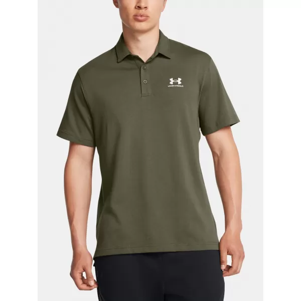  Tricou pentru bărbați UNDER ARMOUR ICON POLO 1386608-390 VERDE 