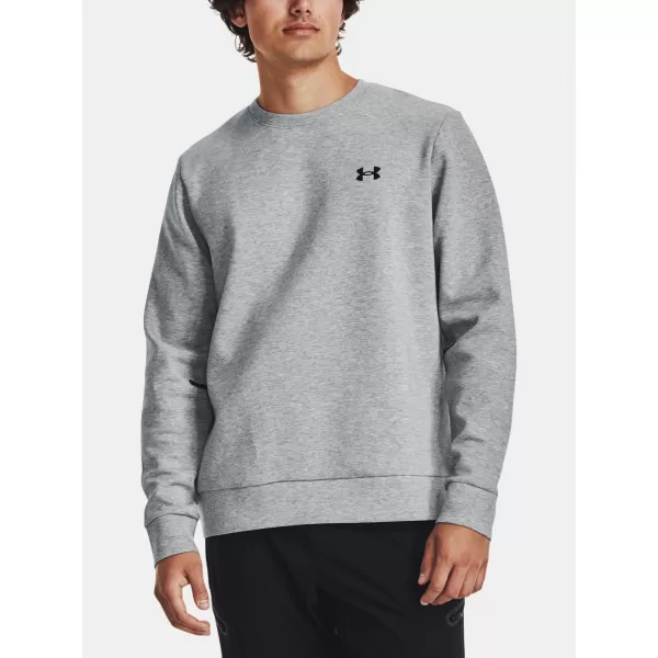  Hanorac pentru bărbați UNDER ARMOUR UNSTOPPABLE FLC CREW 1381688-011 GRI 