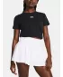 Tricou pentru femei UNDER ARMOUR CAMPUS CORE SS 1383648-001 NEGRU
