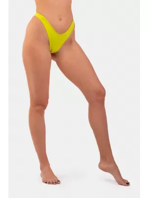 Parte de jos de bikini în formă de V cu tăietură înaltă 456 VERDE Nebbia