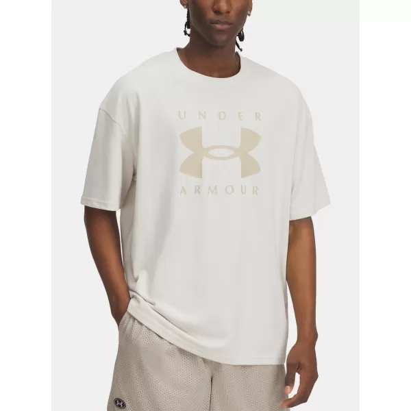  Tricou pentru bărbați UNDER ARMOUR M HW OS BRANDED SS 1389146-110 ALB 