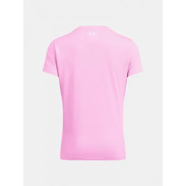  Tricou pentru femei UNDER ARMOUR TECH SSV- TWIST 1384227-638 ROZ 