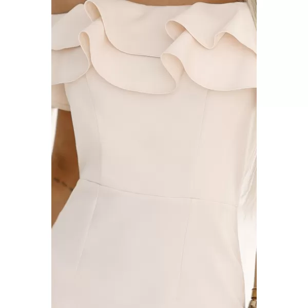  Rochie NUMOCO CARMEN 599-1 BEJ 