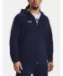 Hanorac pentru bărbați UNDER ARMOUR RIVAL FLEECE FZ HOODIE 1379767-410 ALBASTRU