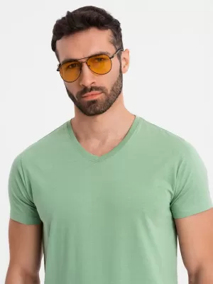 Cămaşă OMBRE OM-TSBS-0237 VERDE