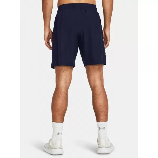  Pantaloni scurți pentru bărbați UNDER ARMOUR WOVEN WDMK SHORTS 1383356-410 ALBASTRU 
