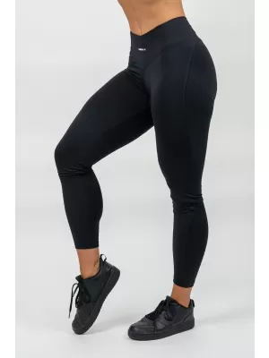Jambiere modelând talie înaltă GLUTE PUMP 247 BLACK Nebbia