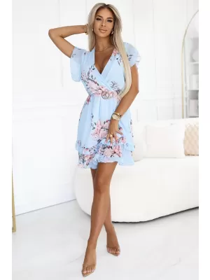 Rochie NUMOCO PATRIZIA 468-3 ALBASTRU DESCHIS