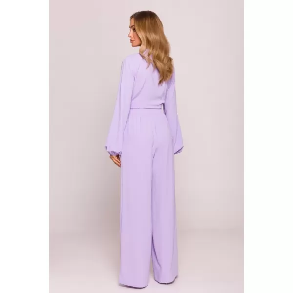  Crop top de damă MOE M861 VIOLET 