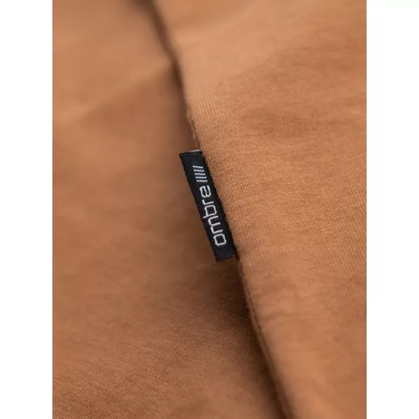  Cămaşă OMBRE OM-TSBS-0237 MARO 
