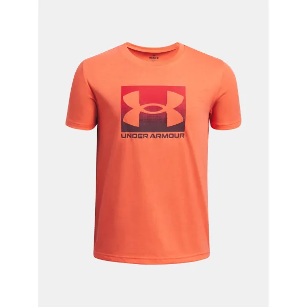  Tricou băieți UNDER ARMOUR B BOXED SPORTS UPDATE SS 1388672-847 PORTOCALE 