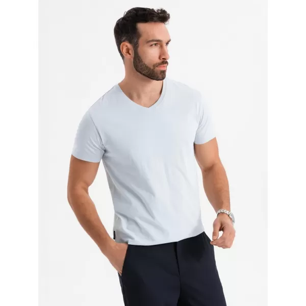  Cămaşă OMBRE OM-TSBS-0237 GRI DESCHIS 