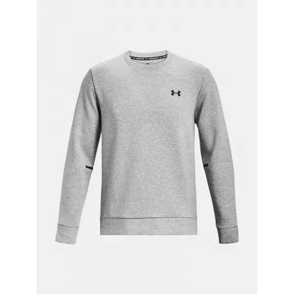  Hanorac pentru bărbați UNDER ARMOUR UNSTOPPABLE FLC CREW 1381688-011 GRI 