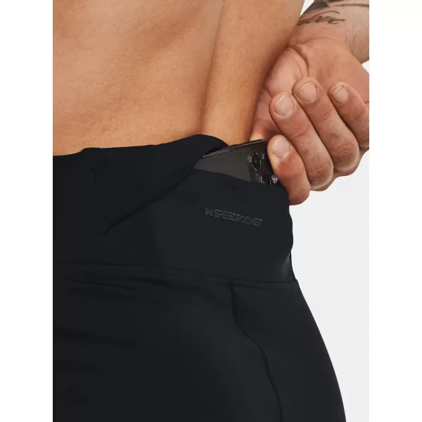  Jambiere pentru bărbați UNDER ARMOUR QUALIFIER ELITE TIGHT 1379296-001 NEGRU 