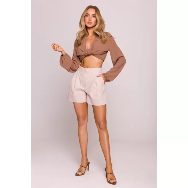  Pantaloni scurți de damă MOE M860 BEJ 