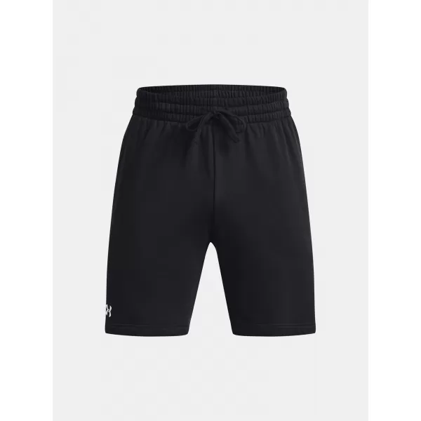  Pantaloni scurți pentru bărbați UNDER ARMOUR RIVAL FLEECE SHORTS 1379779-001 NEGRU 