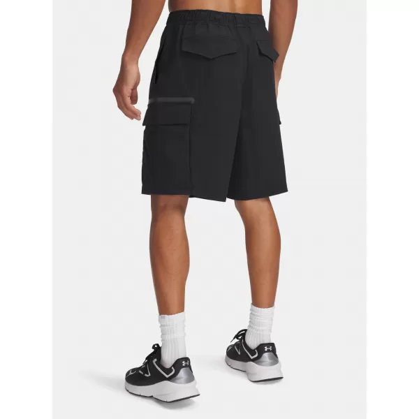  Pantaloni scurți pentru bărbați UNDER ARMOUR UNSTOPPABLE UTILITY SHORT 1390257-001 NEGRU 