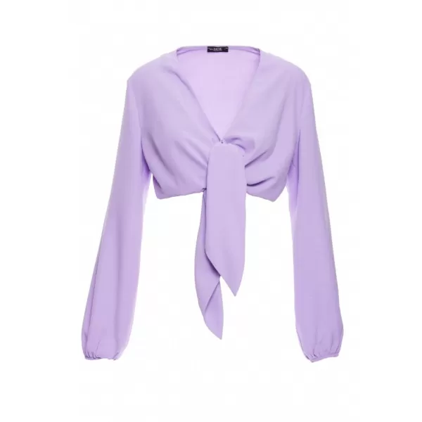  Crop top de damă MOE M861 VIOLET 
