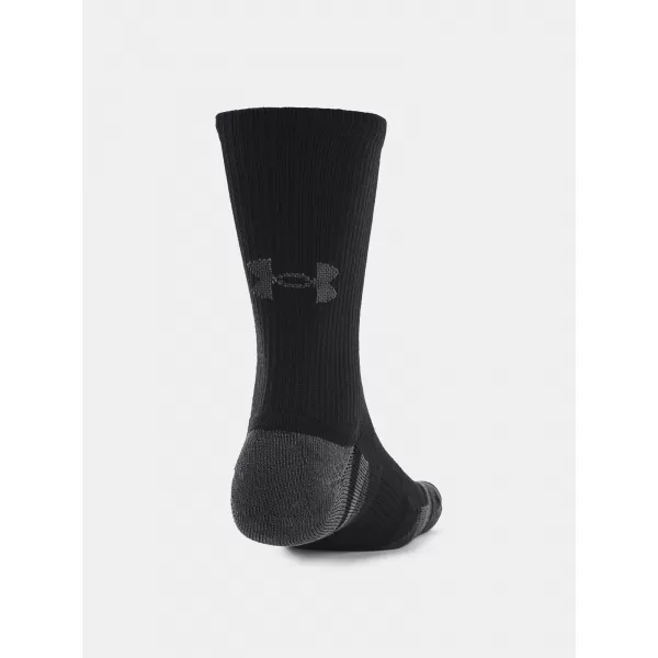  Șosete UNDER ARMOUR PERFORMANCE TECH CREW (3 PÁRY) 1379512-001 NEGRU 