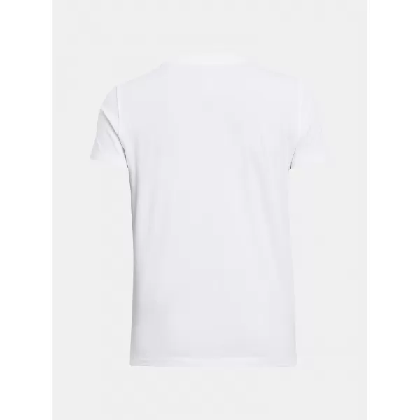  Tricou pentru femei UNDER ARMOUR CAMPUS CORE SS 1383648-100 ALB 