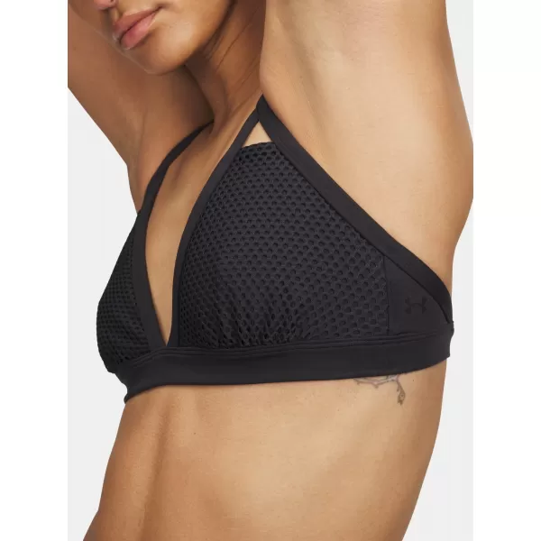  Sutien de damă UNDER ARMOUR MERIDIAN MESH BRALETTE 6000339-001 NEGRU 