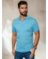Tricou pentru bărbați DSTREET PX0552 ALBASTRU