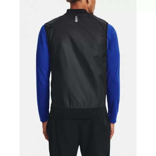  Vesta pentru bărbați UNDER ARMOUR STRM INS RUN VEST 1380870-001 NEGRU 
