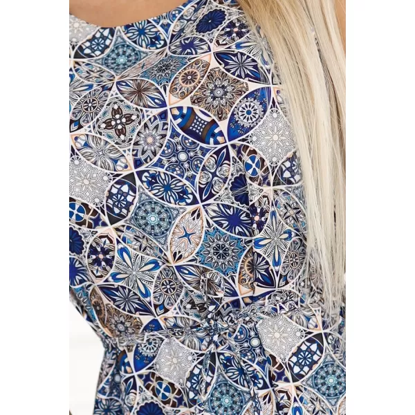  Rochie NUMOCO VICTORIA 296-13 BLUE 
