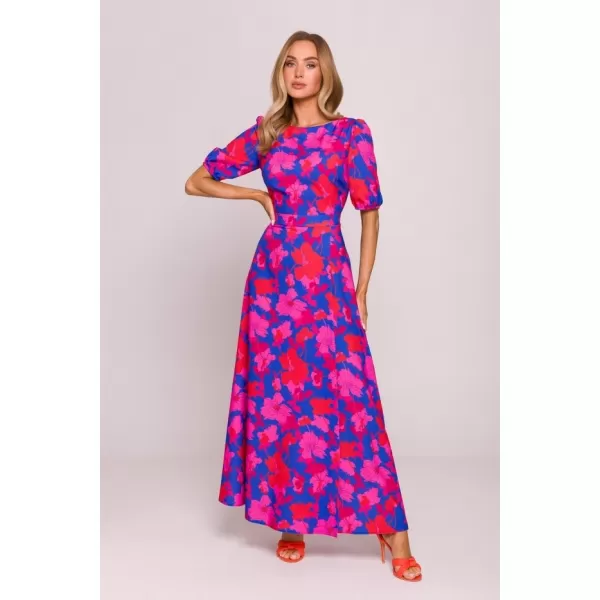  Rochie MOE M858 ROZ 