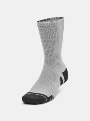 Șosete UNDER ARMOUR PERFORMANCE TECH CREW (3 PÁRY) 1379512-011 GRI