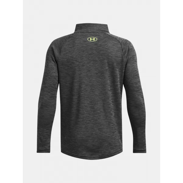  Tricou băieți UNDER ARMOUR TECH TEXTURED 1/2 ZIP 1382791-025 GRI 
