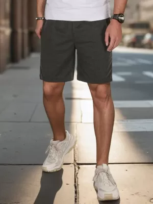 Pantaloni scurţi DSTREET SX2475 GRI ÎNCHIS