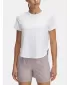Tricou pentru femei UNDER ARMOUR LAUNCH ELITE SHORTSLEEVE 1389564-100 ALB