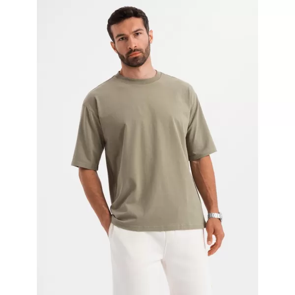  Cămaşă OMBRE OM-TSBC-0234 KAKI 