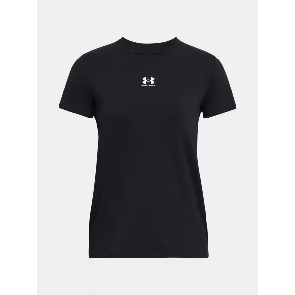  Tricou pentru femei UNDER ARMOUR CAMPUS CORE SS 1383648-001 NEGRU 