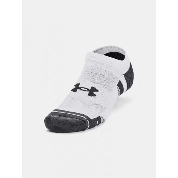  Șosete UNDER ARMOUR PERFORMANCE COTTON NS (3 PÁRY) 1379526-100 ALB 