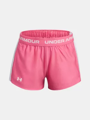 Pantaloni scurți pentru fete UNDER ARMOUR G TECH PLAY UP SHORT 1390075-672 ROZ