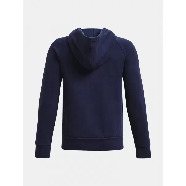  Hanorac pentru băiat UNDER ARMOUR RIVAL FLEECE FZ HOODIE 1379794-410 ALBASTRU 