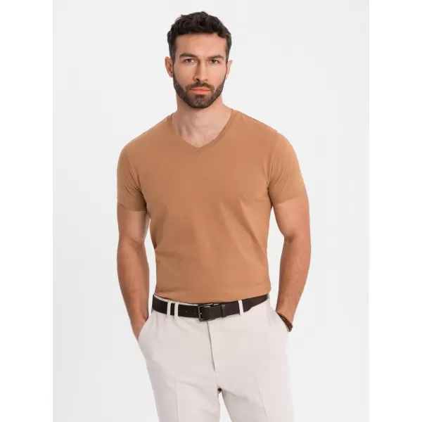  Cămaşă OMBRE OM-TSBS-0237 MARO 
