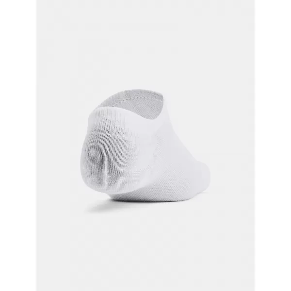 Șosete UNDER ARMOUR ESSENTIAL NO SHOW (6 PÁRŮ) 1382611-100 ALB 
