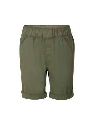 Pantaloni scurți de bumbac pentru copii ALPINE PRO NOKO VERDE