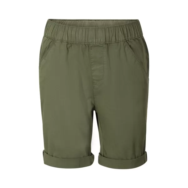  Pantaloni scurți de bumbac pentru copii ALPINE PRO NOKO VERDE 