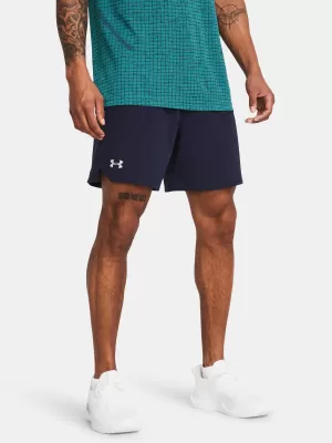 Pantaloni scurți pentru bărbați UNDER ARMOUR VANISH WOVEN 6IN SHORTS 1373718-410 ALBASTRU