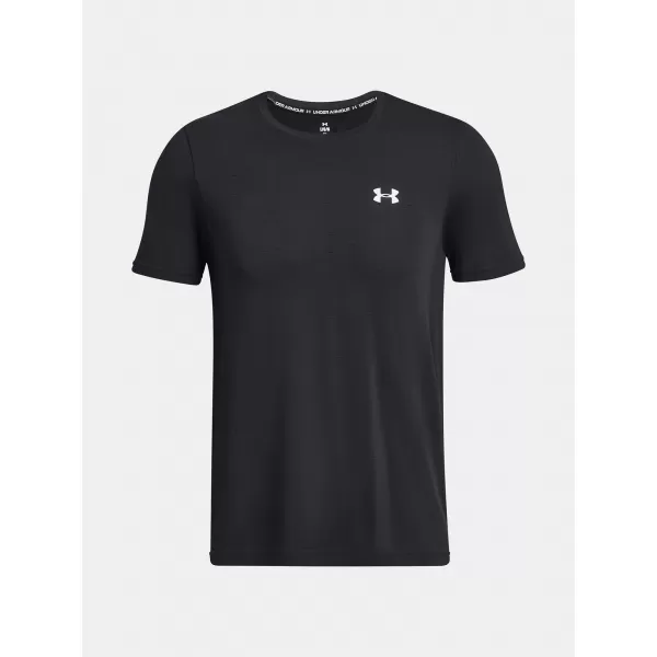  Tricou pentru bărbați UNDER ARMOUR VANISH SEAMLESS SS 1382801-001 NEGRU 